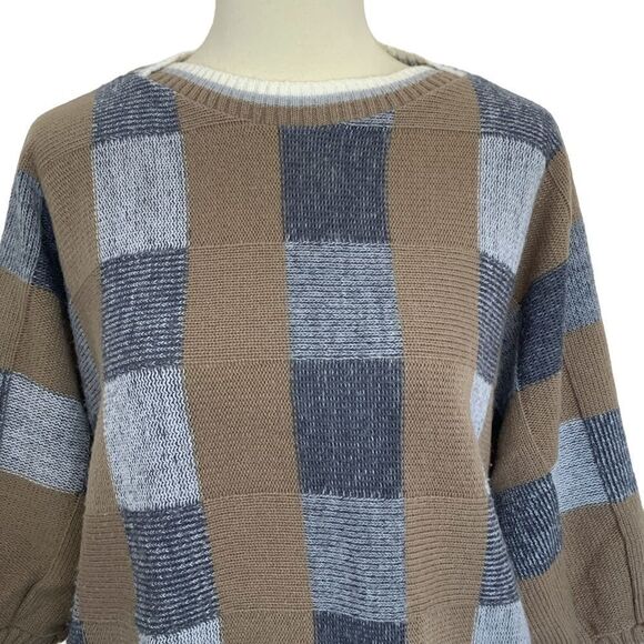 E.B. ALLEN NEW YORK Vintage pullover short sleeve sweater - Picture 2 of 11